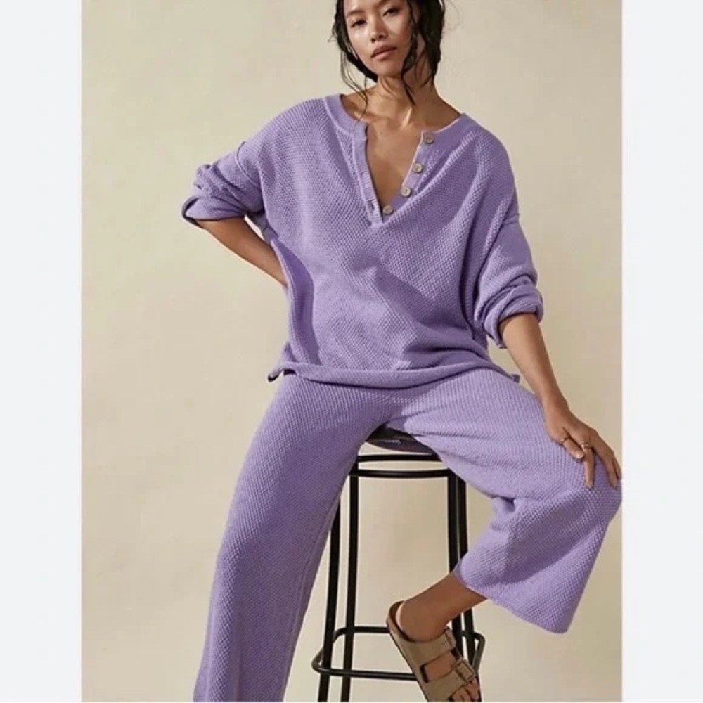 Free people Hailee sweater set
